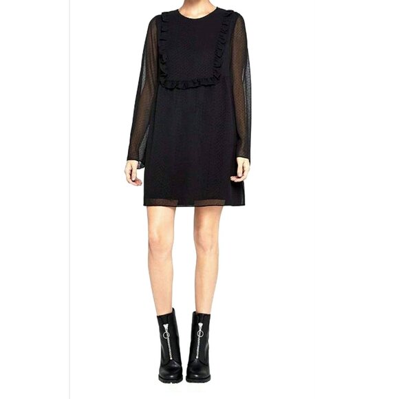 BCBGeneration Women's Ruffle Mini Dress - size XXS - Picture 6 of 6